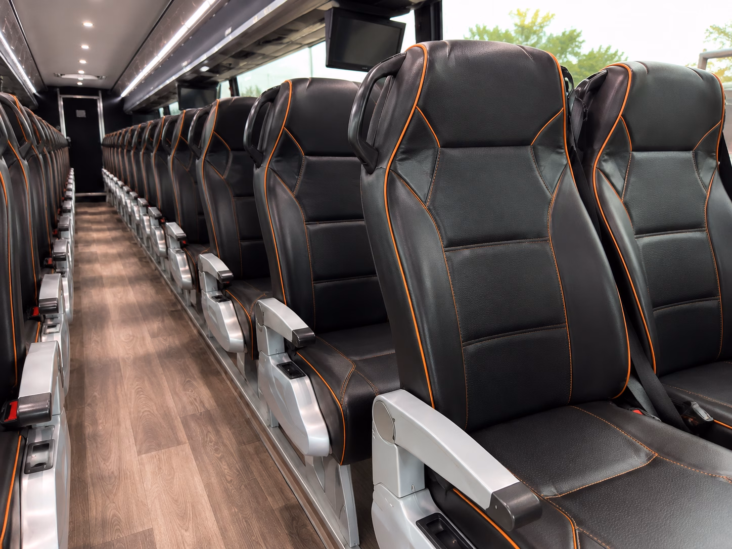 florence charter bus rental inside