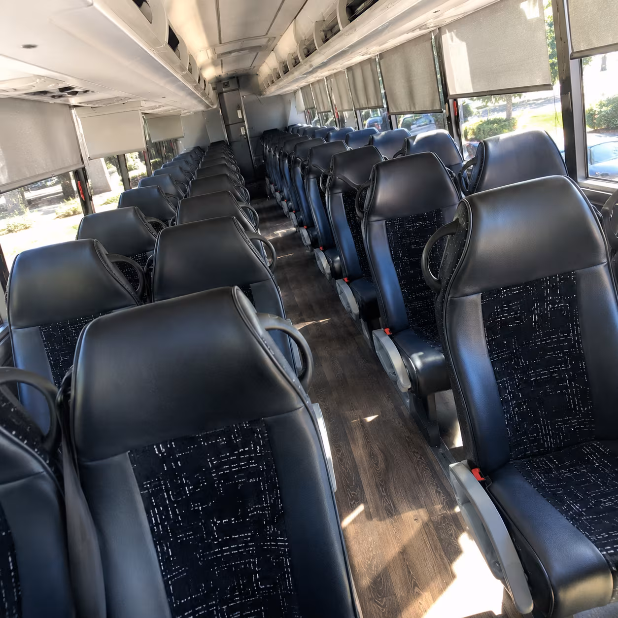 goose creek corporate event transportation onboard seating