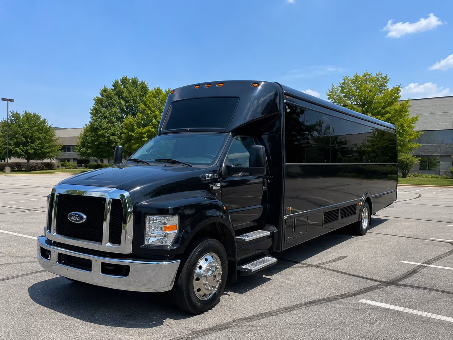 goose creek corporate party bus rental