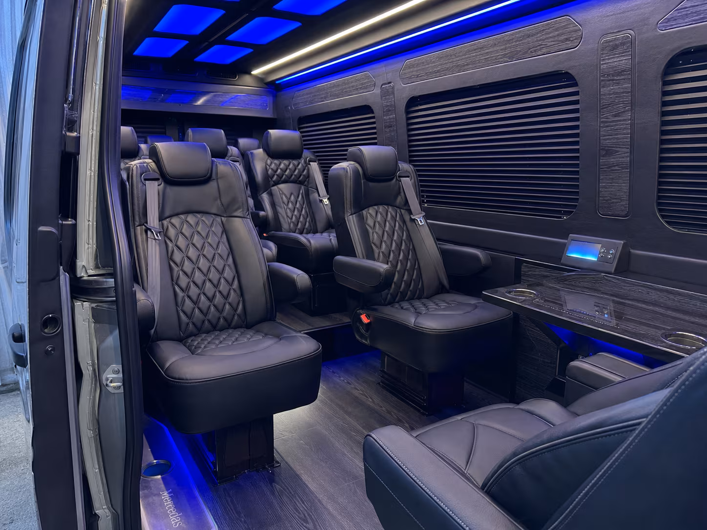 sprinter van transportation for groups and events across goose creek
