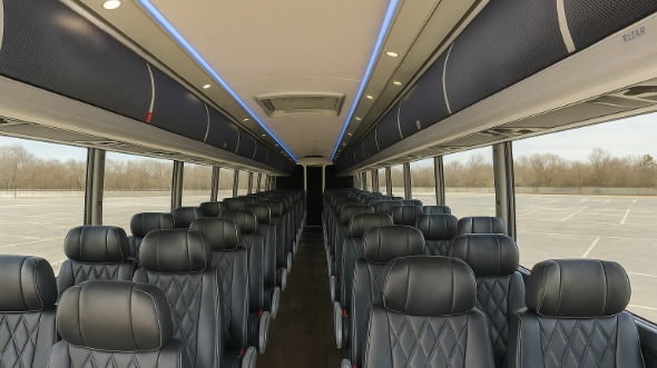 goose creek 55 passenger charter bus rental